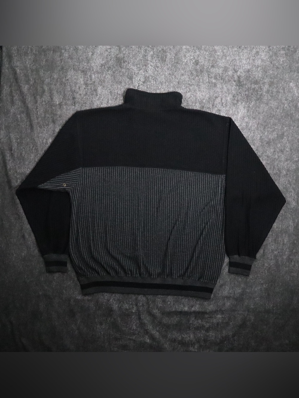Vintage Pittsburgh Steelers Lee Sport 1/4 Zip Pullover Sweater Knit Size L NFL - Picture 3 of 5